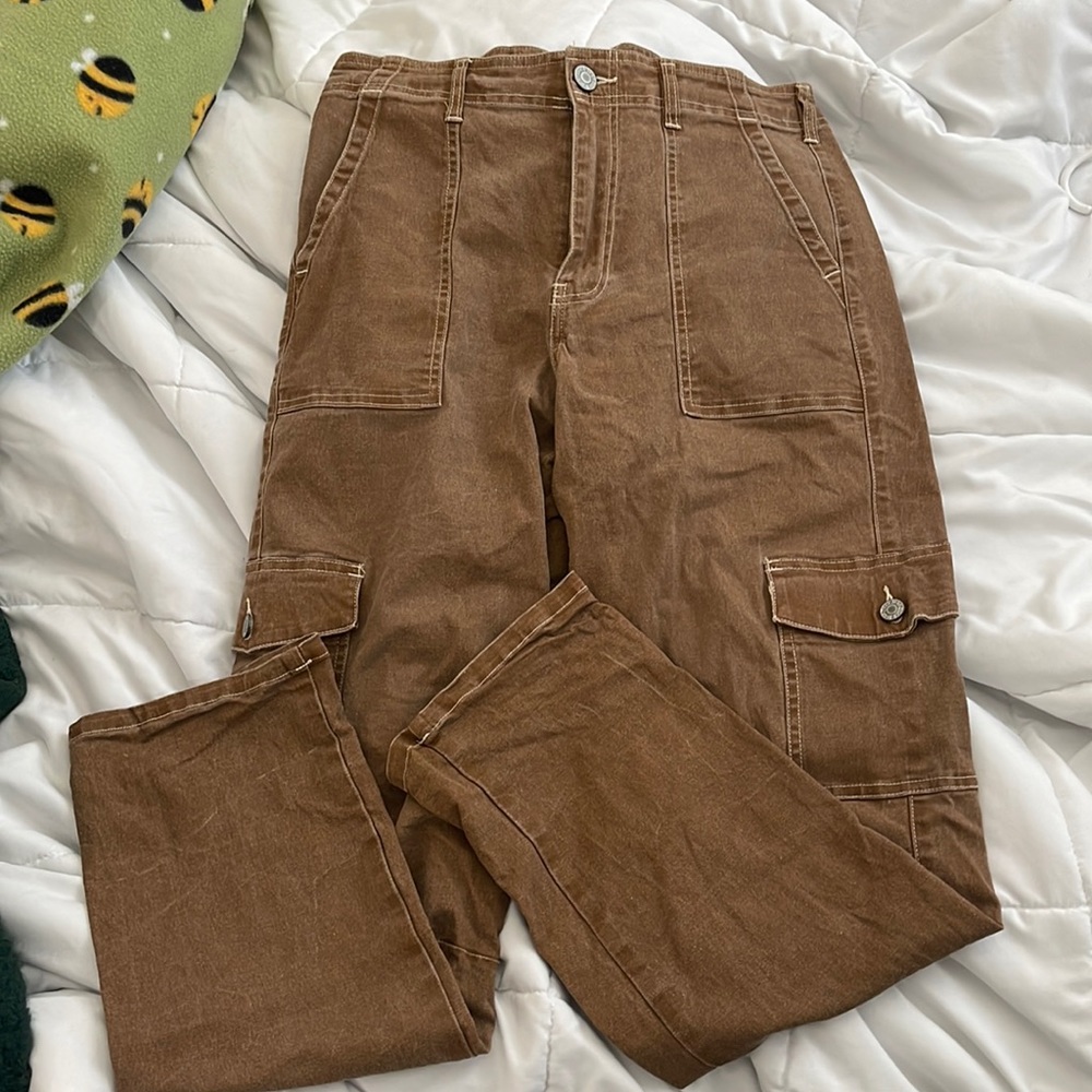 brown dickies cargos